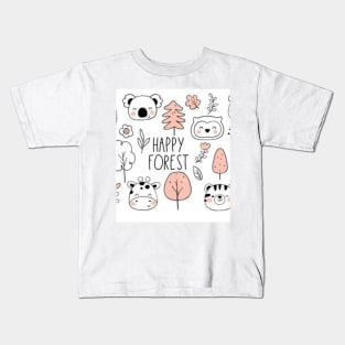 Cute animal design Kids T-Shirt